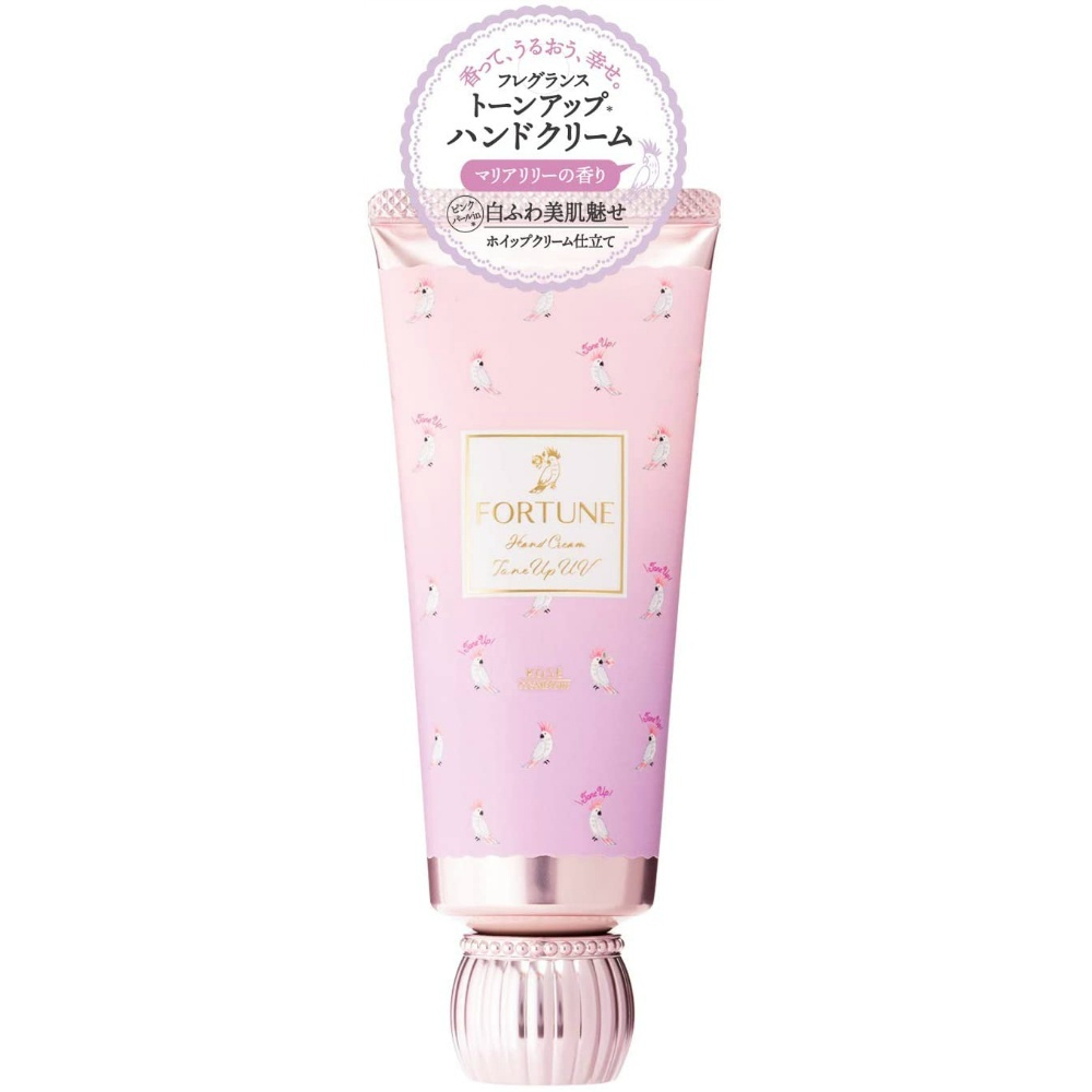 Крем для рук KOSE Fortune Fragrance Tone Up, увлажняющий, осветляющий эффект, 60 гр.