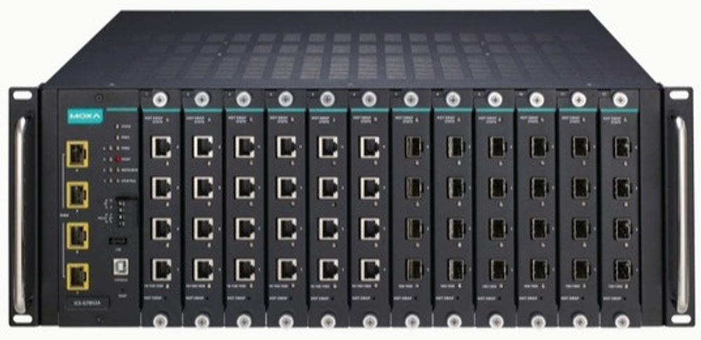 Коммутатор управляемый MOXA ICS-G7852A-4XG-HV-HV
