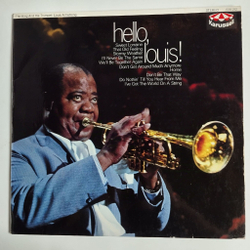 Винтажная виниловая пластинка LP Louis Armstrong Hello, Louis (Germany 1969)