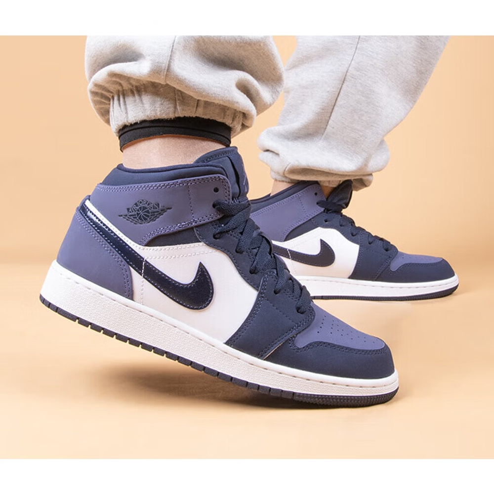 Jordan 1 Mid Sanded Purple GS