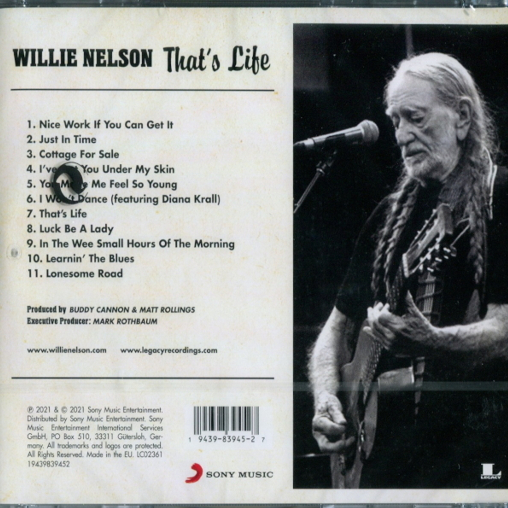 Willie Nelson / That's Life (CD)