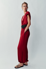 АТЛАСНЫЙ КОМБИНЕЗОН С РЕМНЕМ — ZARA