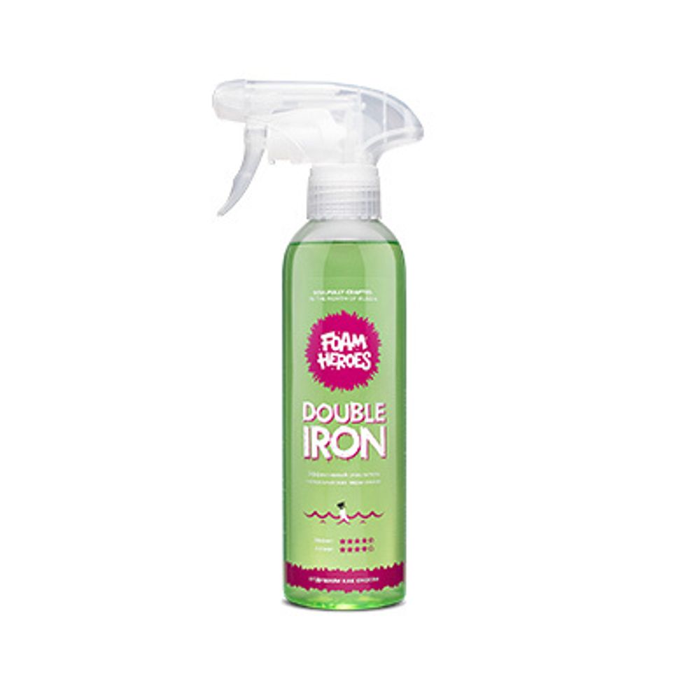 FHB076 Foam Heroes Double Iron, 500мл (Очиститель металлических вкраплений) FHB076 Foam Heroes Double Iron, 500мл (Очиститель металлических вкраплений)