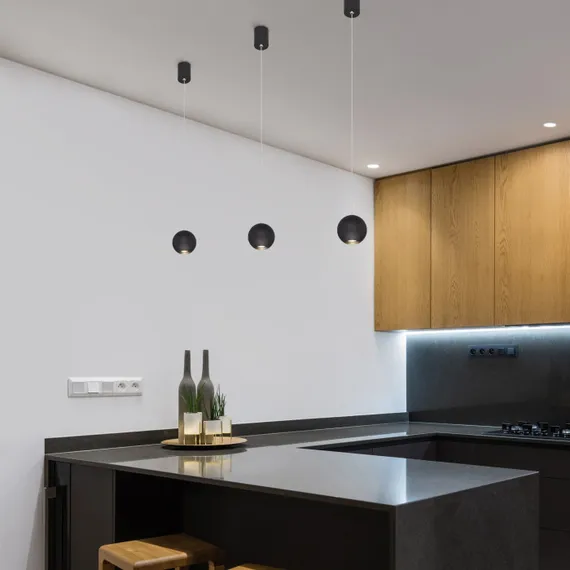 Подвесной светильник Giro 50215/1 LED черный Elektrostandard