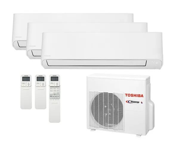 Мульти сплит-система Toshiba 3 x RAS-B10E2KVG-EE / RAS-3M26U2AVG-E