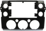 Магнитола для Toyota FJ Cruiser 2005-2022 (рамка черная) - Teyes LUX ONE ROUND монитор 12.3" 2K QLED на Android 10, Быстрая, CarPlay, 4G SIM-слот