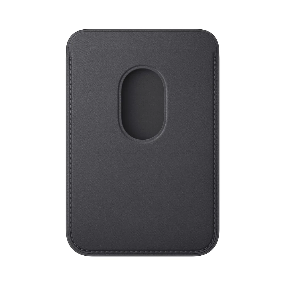 Тканевый чехол-бумажник с поддержкой MagSafe Apple FineWoven Wallet (2023), Black (Черный)