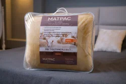 Матрас одноместный из овчины