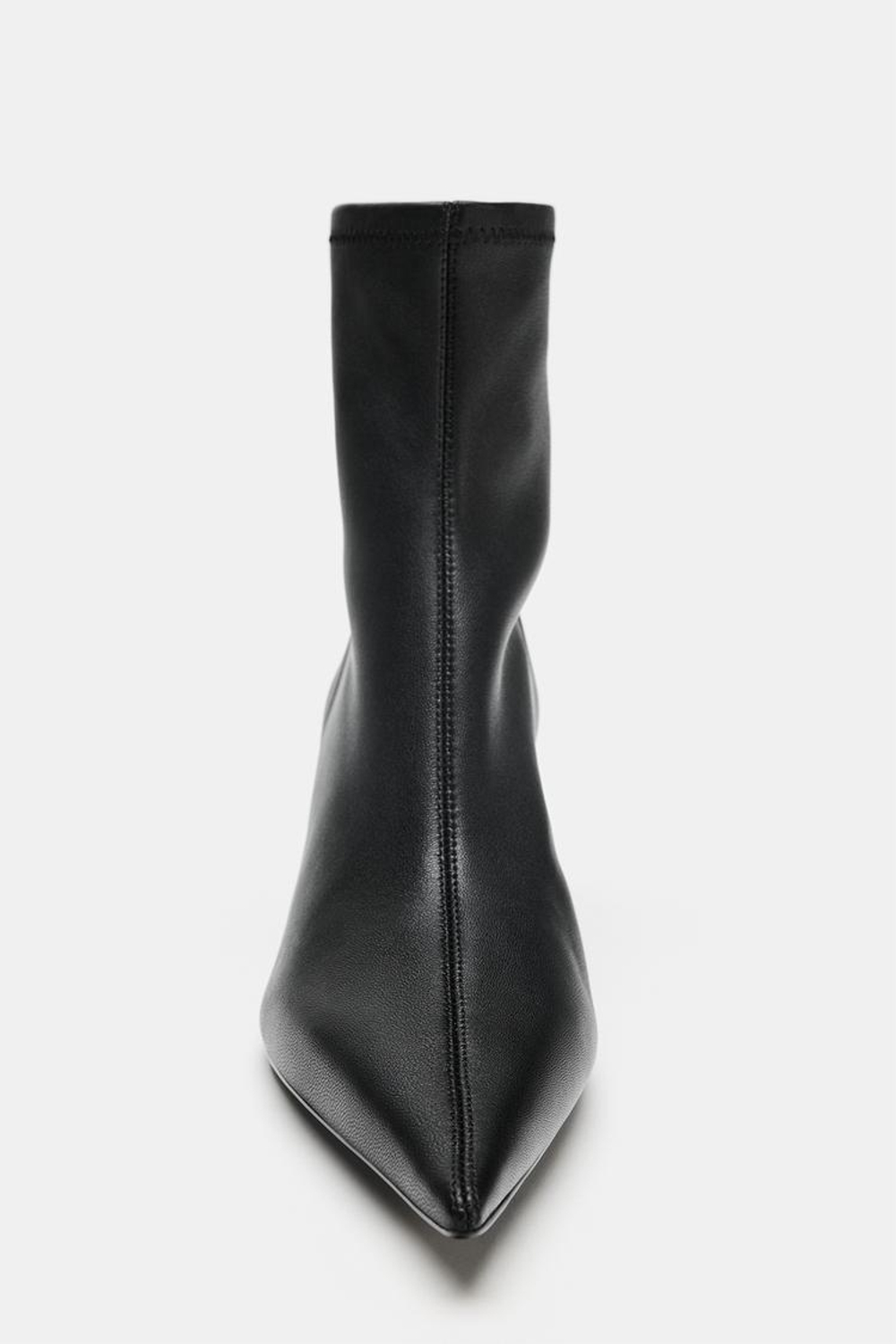 ZARA КОЖАНЫЕ БОТИЛЬОНЫ LIMITED EDITION, ЧЕРНЫЙ