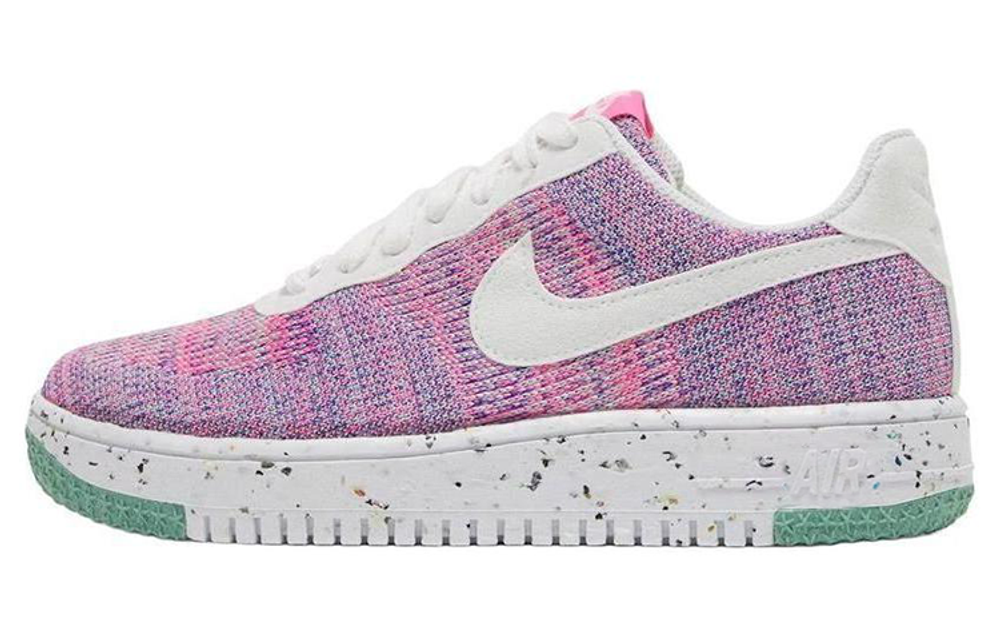 Nike Air Force 1 Low Crater Flyknit Fuchsia Glow Women"s