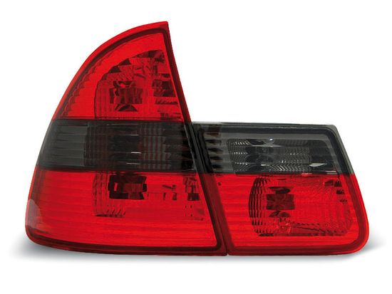 Задние фонари Bmw 3 E46 red smoke