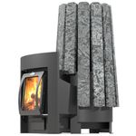 Дровяная банная печь Grill'D Cometa Vega 240 Long Max Stone (Серпентинит)