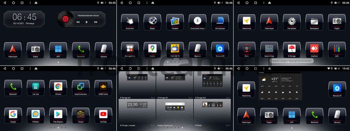 2DIN магнитола - Canbox с 7" экраном и крутилкой на Android 10, Быстрая, Carplay, 4G SIM-слот