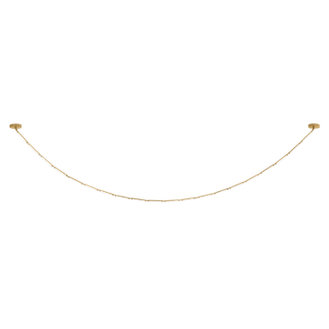 Corbett Agatha Chandelier, 594 cm, Vintage Brass