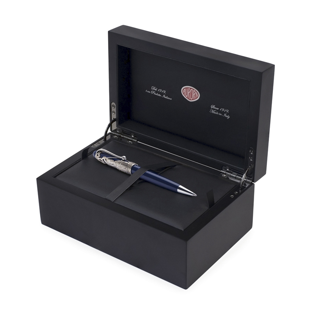 Шариковая ручка Aurora Torino blue CT, в подарочной коробке