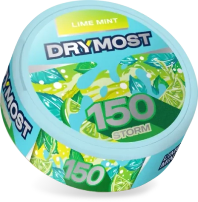 DRYMOST LIME MINT (150 МГ) - ЛАЙМ, МЯТА