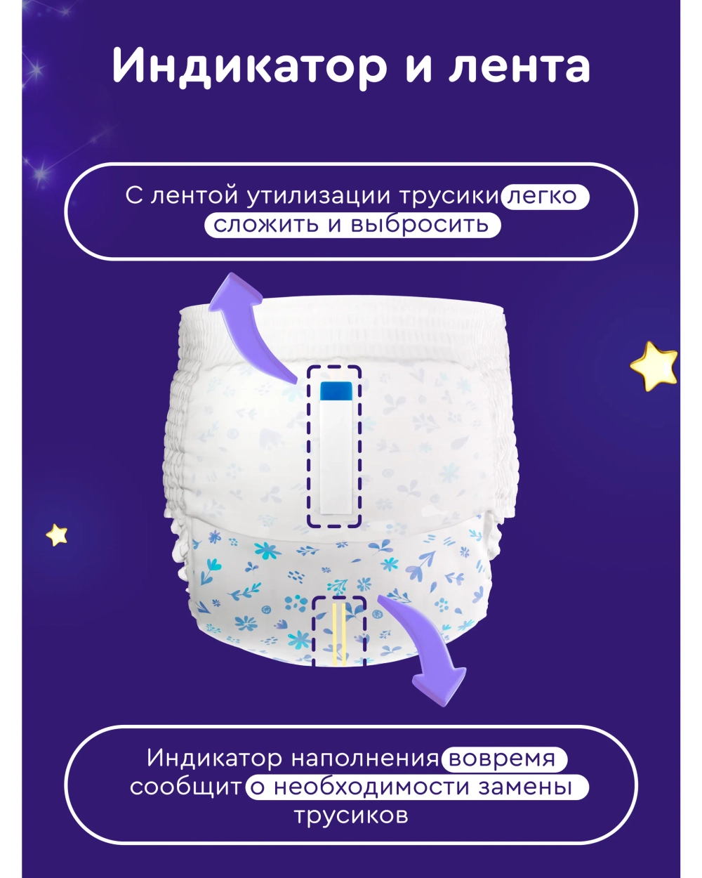 Трусики Momi Comfort Care ночные 4 (9-14 кг) 30 шт.