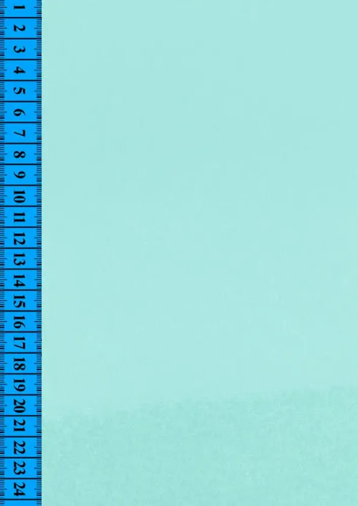 Футер 3 нитка с начёсом, рулон, 280-340 г/м2, 65% х/б, 35% п/э, ш. 182-192 см, св.ментоловый