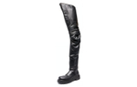 Vetements Over the knee Boots Men"s Black