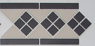 Бордюр Border LISBON-1 with 1 strip Stand.(Tr.16, Dots 14, Strips 14)