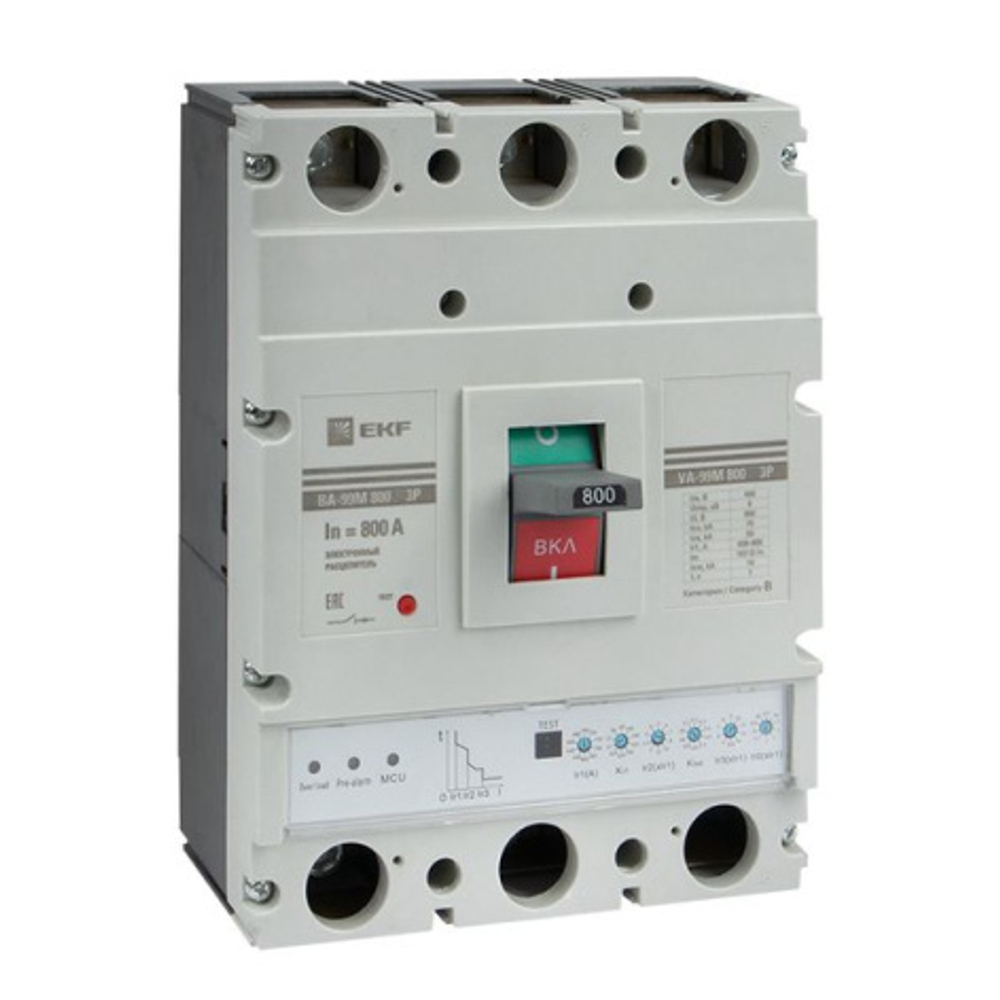 Автоматический выключатель в литом корпусе EKF mccb99-800-800me
