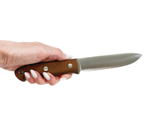 Нож Южный крест Бушкрафт, сталь N690 ,конв., микарта койот насечка,  218.1050К