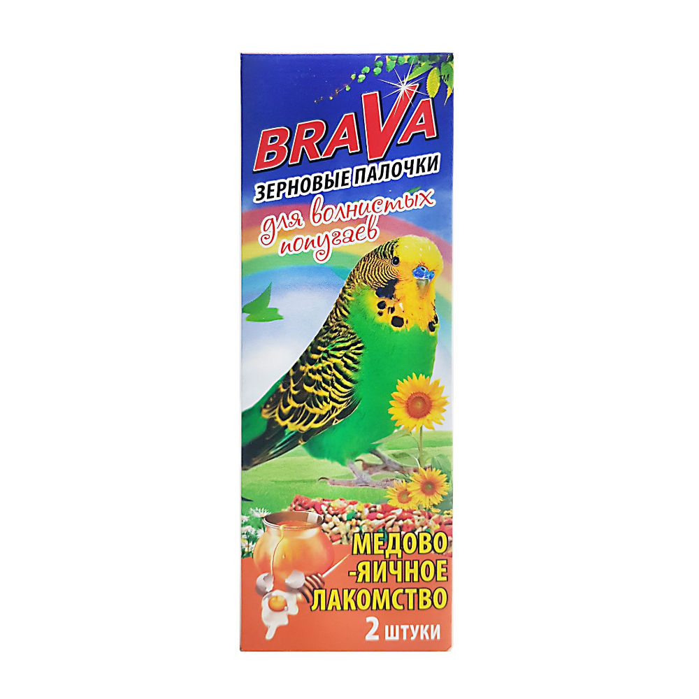 Brava лакомство для попугаев палочки