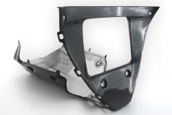 FullSix Карбоновая защита нижняя - Belly Pan (OEM выхлоп) Yamaha YZF-R1 MY-R120-TC42
