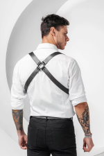 Портупея мужская Amur Style кожа черный L/XL