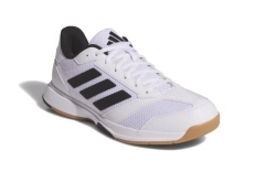 Мужские кроссовки для сквоша/бадминтона Adidas Ligra 8 M - cloud white/core black/cloud white