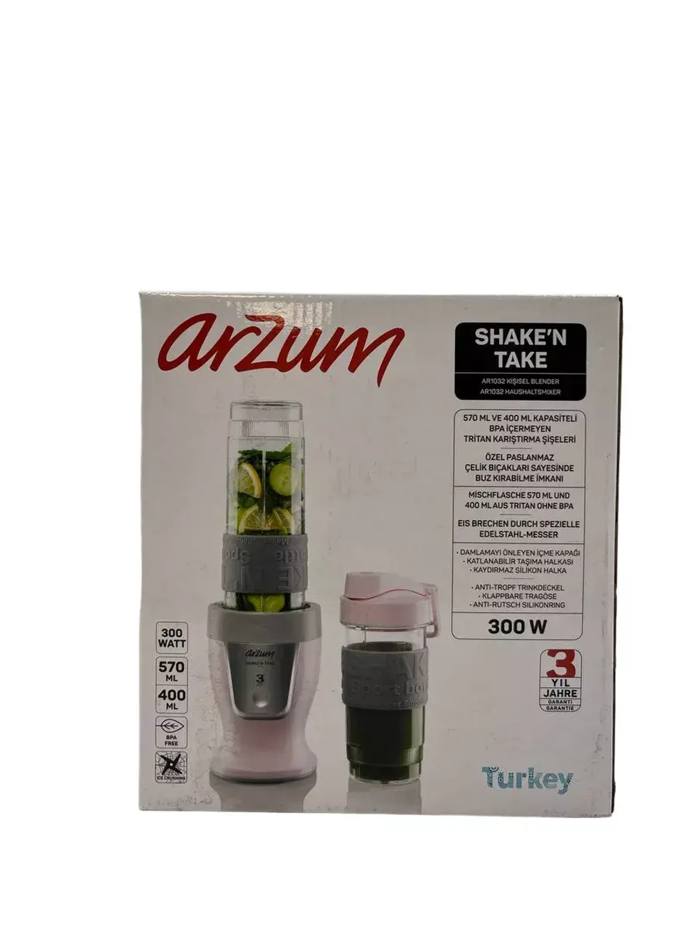 Блендер для смузи портативный Arzum