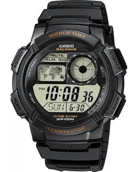Электронные наручные часы Casio AE-1000W-1AVEF