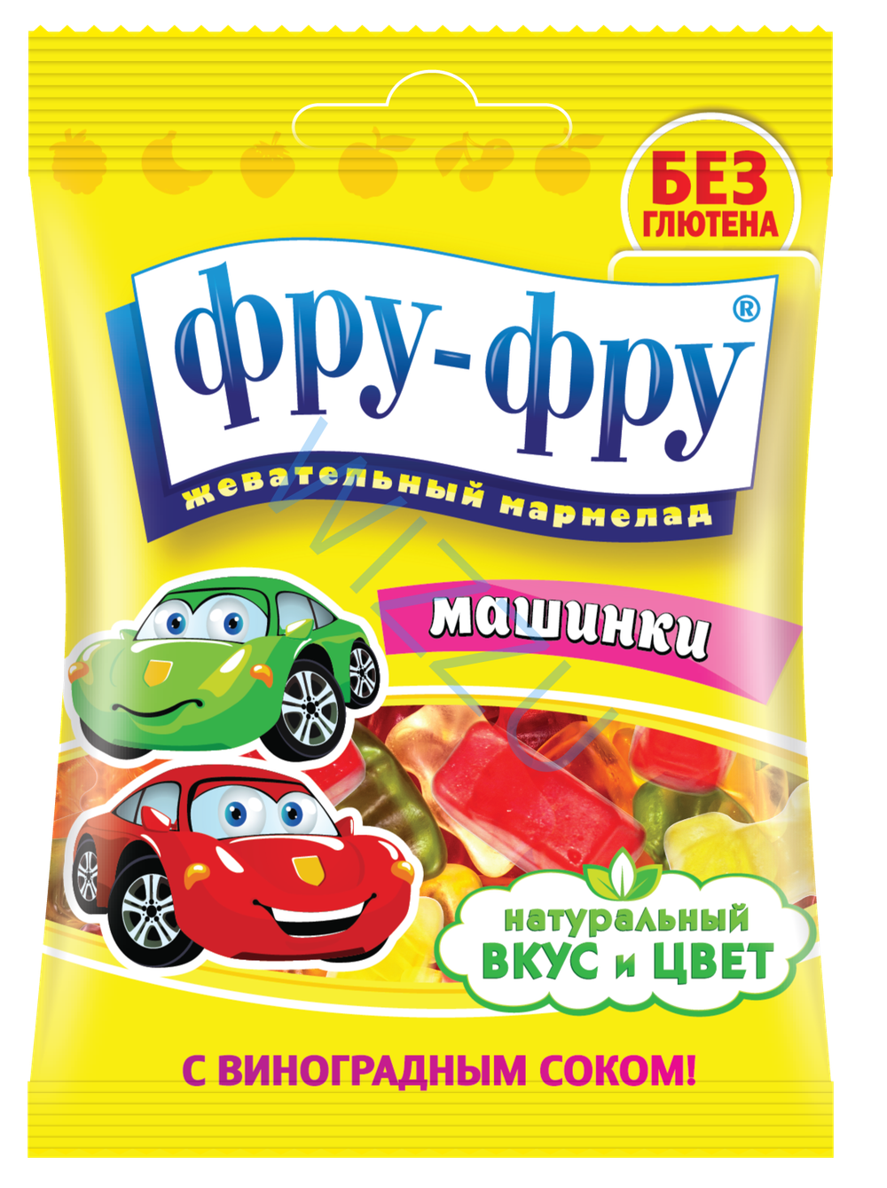 ФРУ-ФРУ МАШИНКИ жевательный мармелад 30г