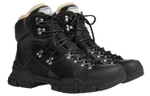 GUCCI Flashtrek Short Mid Calf Outdoor Boots Men"s Black