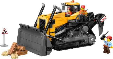 Конструктор LEGO City 60466 Желтый бульдозер