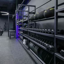 Гантель гексагональная обрезиненная PROFI-FIT 10 кг