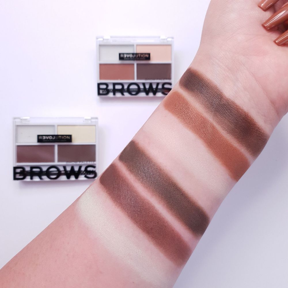 Набор для макияжа бровей Revolution Relove  Brows Brow - Dark