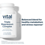 Vital Nutrients, Комплекс тройного магния, 500 мг, 90 веганских капсул (250 мг в 1 капсуле)
