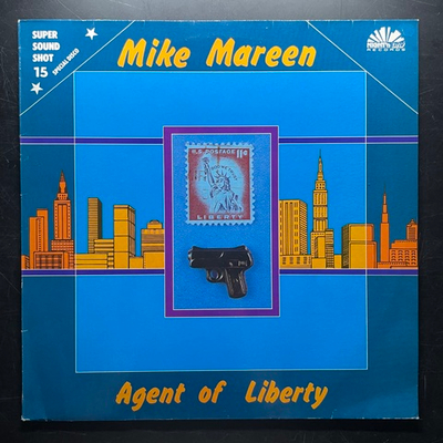 Mike Mareen ‎– Agent Of Liberty (Германия 1986г.) 12", 45 RPM