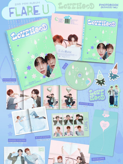 Альбом FLARE U - LOVEHOOD 2nd Mini Album PHOTOBOOK RANDOM Version