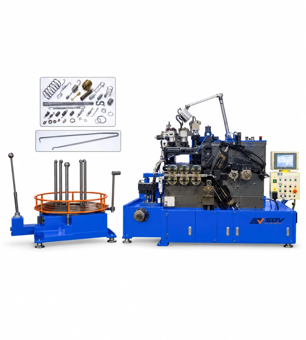 Пружинонавивочный станок SDV-EY-280-PNC–SDV-EY-480-CNC