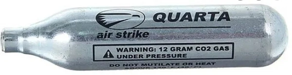 Баллончик CO2 "Quarta", 12 г (упаковка 10шт)