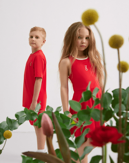 Платье для девочек 7/6 Yana Dress - Red Alert