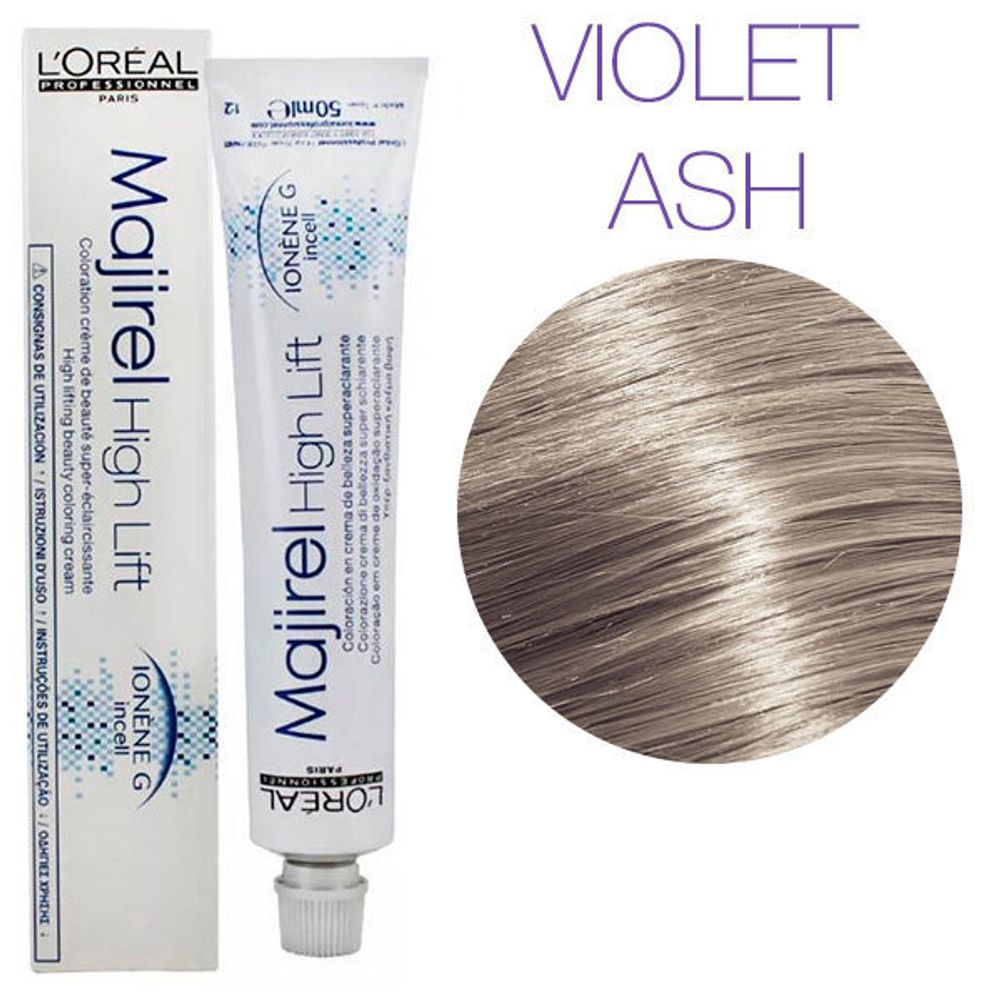 L'Oreal Professionnel Majirel High Lift Violet ASH Перламутрово-пепельный, 50мл.
