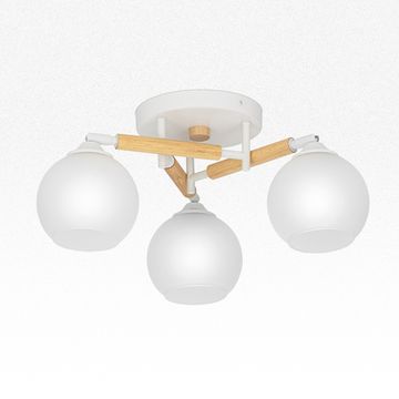 Люстра поворотная 3*Е27 CL133130 белый Tika Citilux
