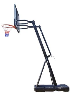 Мобильная баскетбольная стойка Proxima 54", стекло, арт. S027