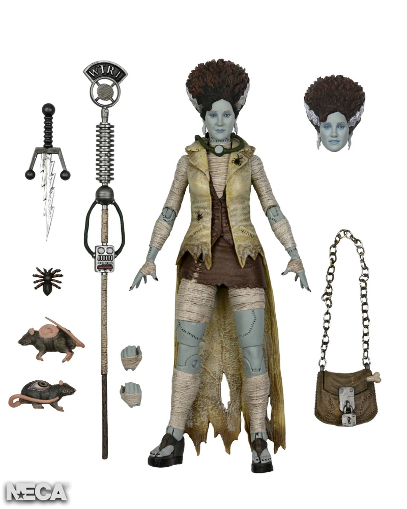 Фигурка NECA TMNT Universal Monsters: April As The Bride