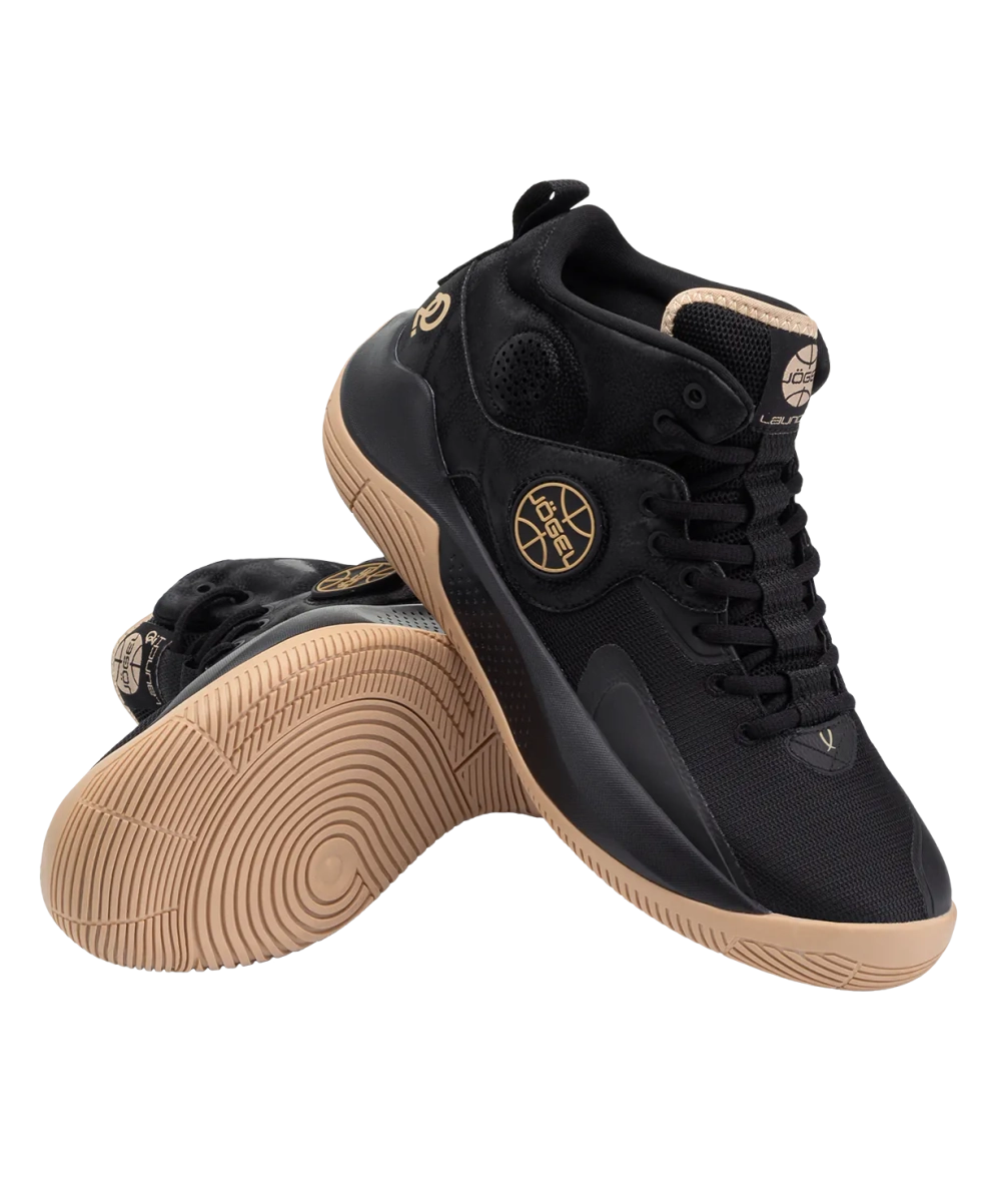 Кроссовки баскетбольные Launch MID, Black/gold
