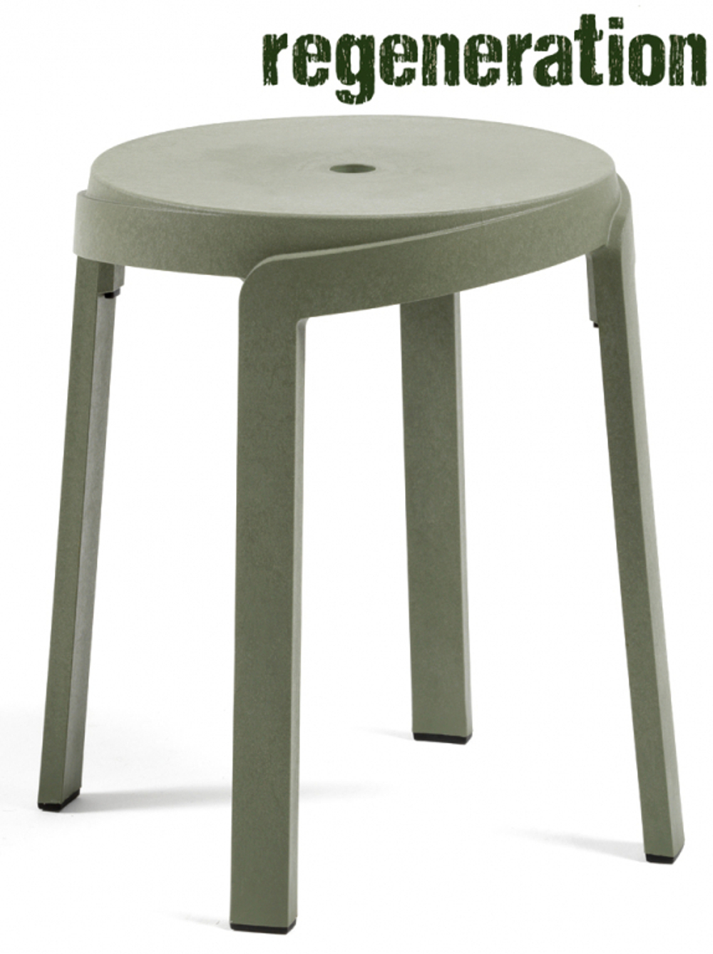 Табурет пластиковый Nardi Stack Mini, кактус