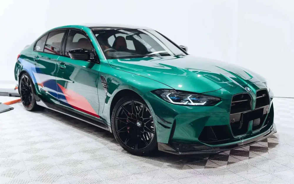 Карбоновая губа переднего бампера для BMW G80 M3 / G82 M4 2020+ БМВ